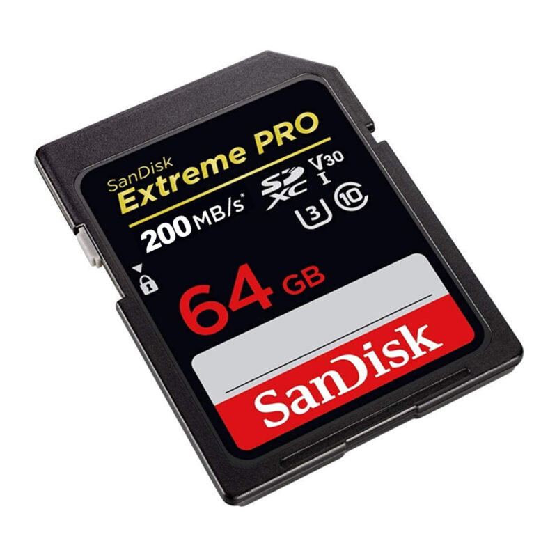 SDXC Sandisk 64GB Extreme Pro V30 200MBS