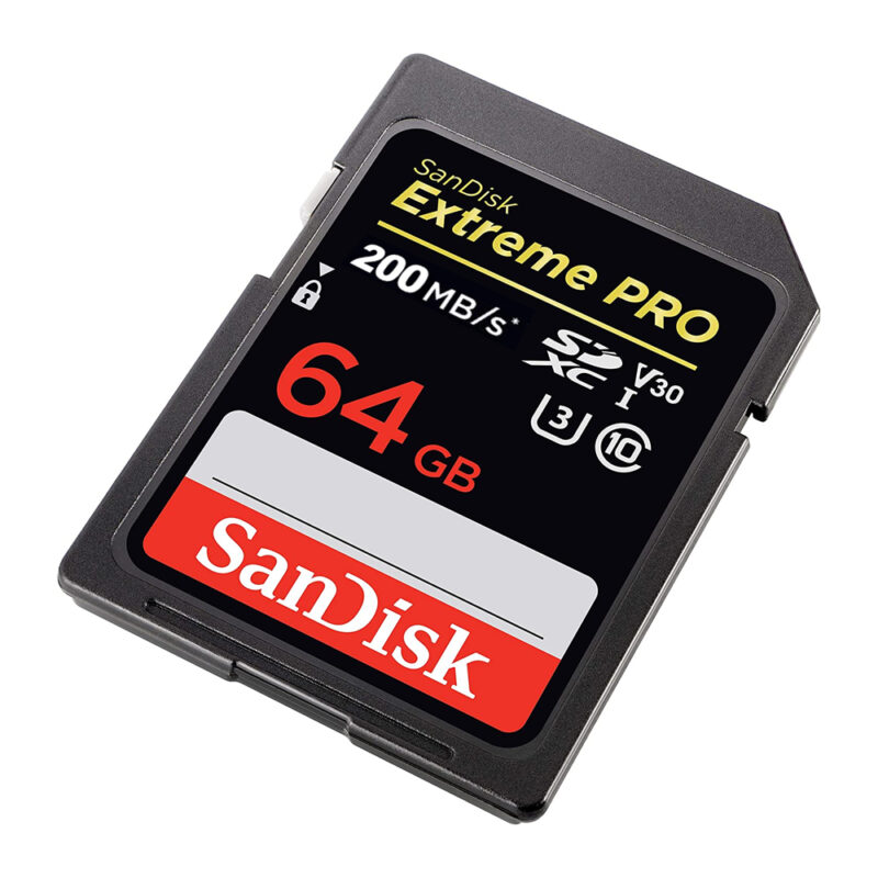 SDXC Sandisk 64GB Extreme Pro V30 200MBS