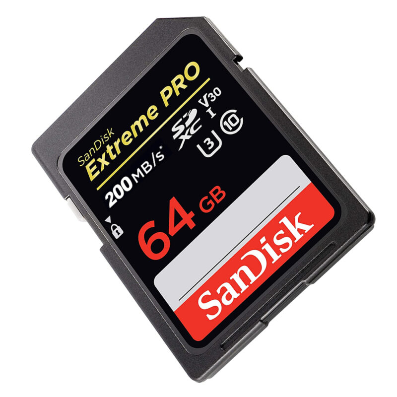 SDXC Sandisk 64GB Extreme Pro V30 200MBS