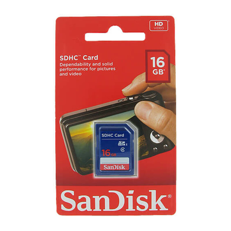 Sandisk 16GB Memory Card SD Camera Camera and Devices