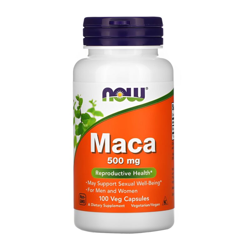 Peruvian Maca 500mg Now Foods 100Veg Caps