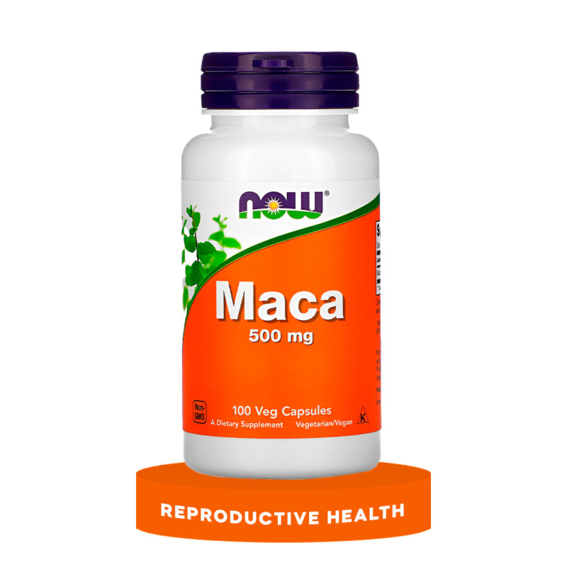 Peruvian Maca 500mg Now Foods 100Veg Caps