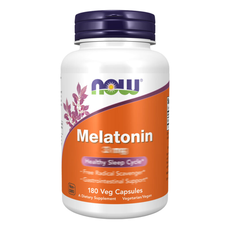 Melatonin 3mg Now Foods Melatonin 180 Veg Caps