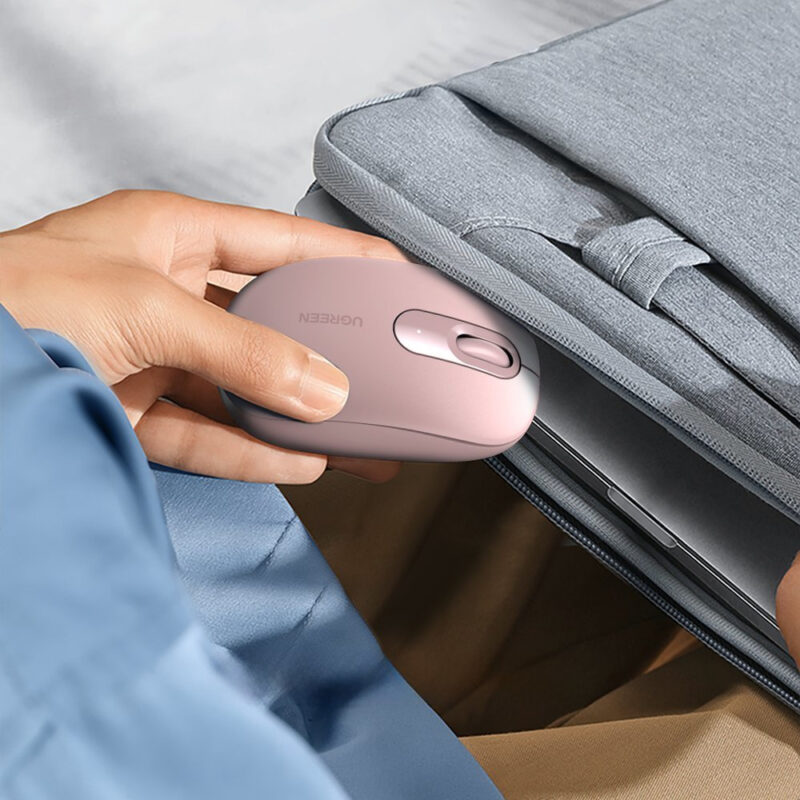 Ugreen wireless mouse 2400dpi 2.4Ghz pink