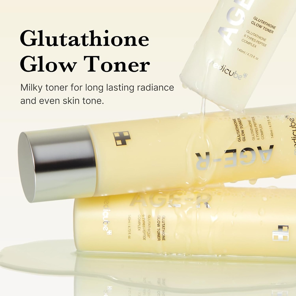 Medicube Age-R Glutathione Glow Toner 140ml Facial Toner