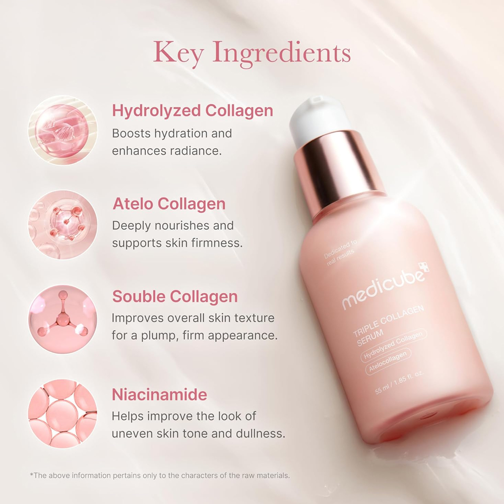 Medicube Triple Collagen Facial Serum 40 55ml Hydration
