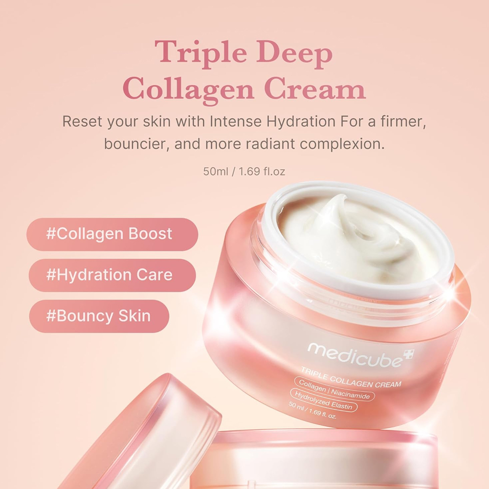 Medicube Collagen Firming and Hydration Facial Cream 50ml