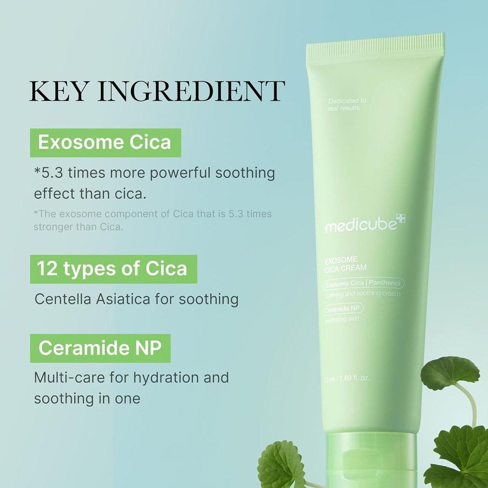 Medicube Exosome Cica Cream 50ml Moisturizing Facial Cream