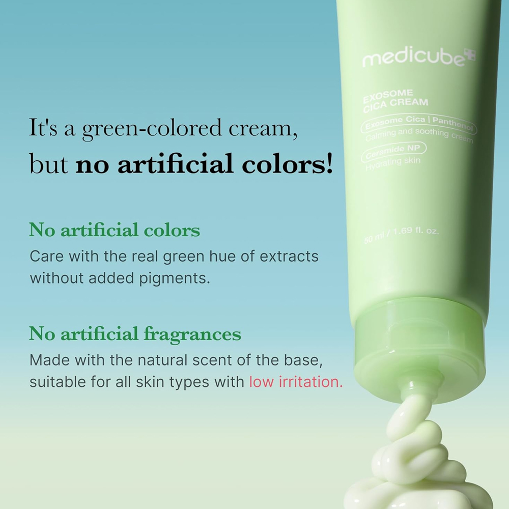 Medicube Exosome Cica Cream 50ml Moisturizing Facial Cream