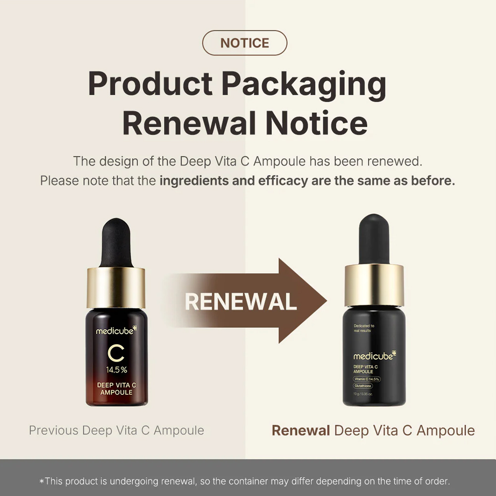 Medicube Deep Vita C Serum 2.0 Facial Whitening 3x10ml