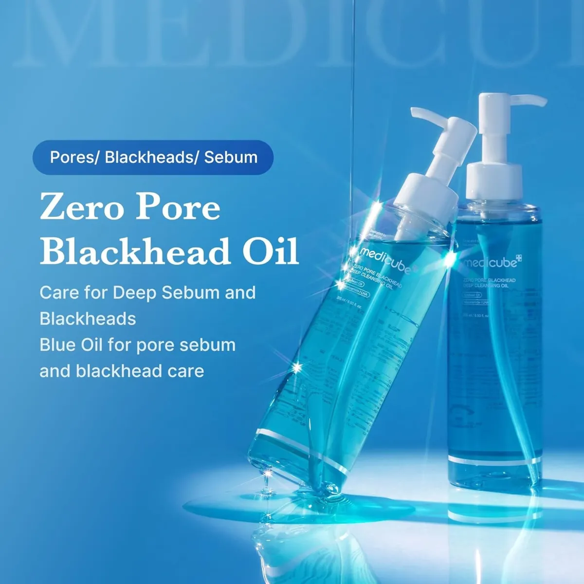 Medicube Zero Pore Facial Cleansing Oil for Blackheads Pores