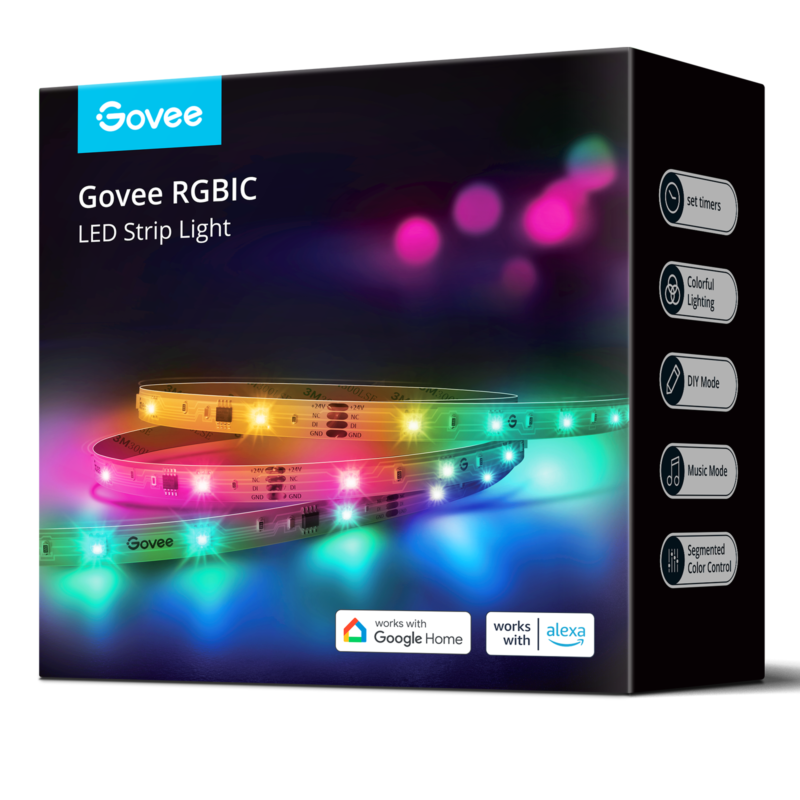 BASIC RGBIC LED STRIPS - 10M