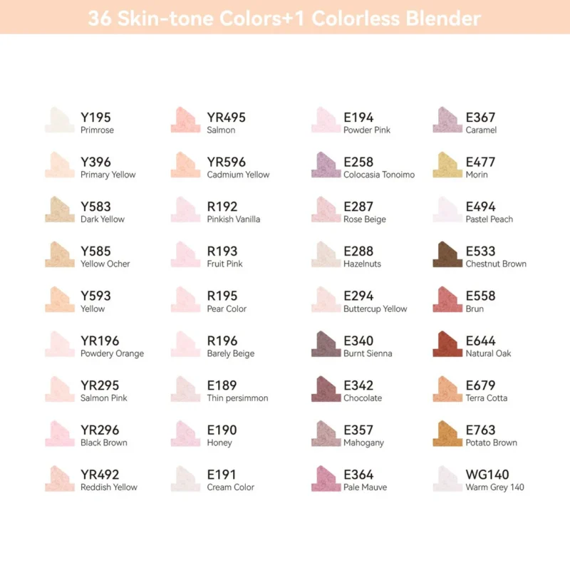 36-COLOR DOUBLE-TIPPED MARKER