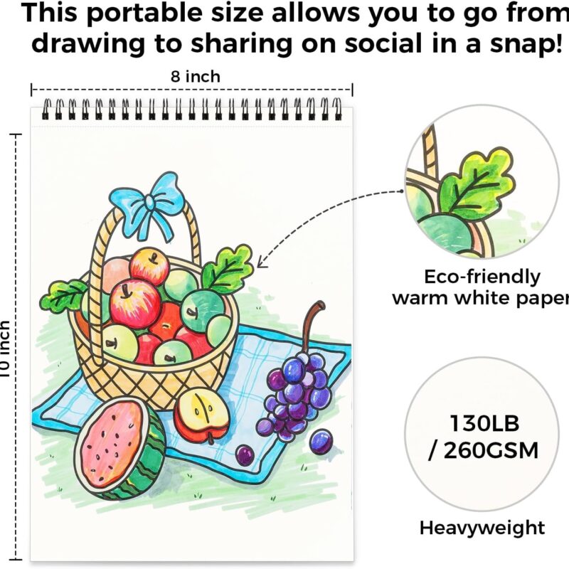 COLORING BOOK SET - 40 SHEETS