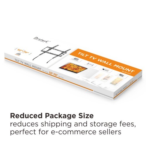 Super Economy Low-Profile Tilt TV Wall Mount