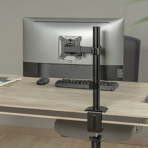 Single-Monitor Steel Articulating Monitor Mount