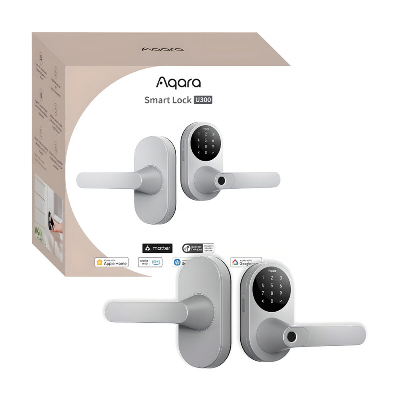 Smart Lock Aqara U300 Biometria NFC and Key Gray