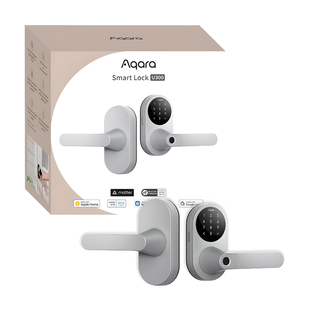 Smart Lock Aqara U300 Biometria NFC and Key Gray