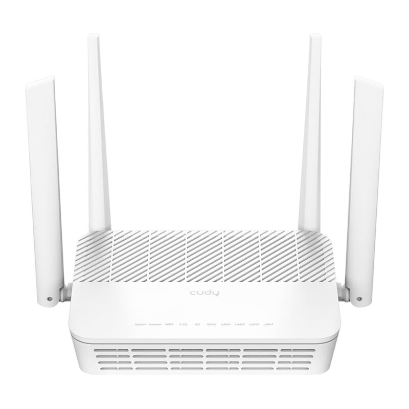 Router Mesh Wi-Fi 6 Cudy WR3000H Dual-Band Ax3000 Wan 2.5G