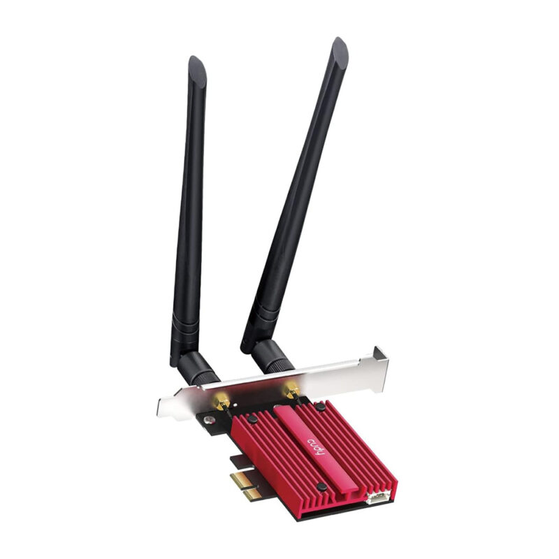 Adapter Wi-Fi 6e Cudy WE3000S AX5400 Bluetooth 5.2 Pci-and