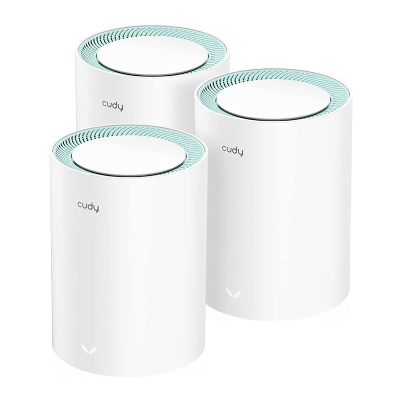 System Mesh Wi-fi Ac1200 Gigabit Dual Band Cudy M1300 3Pack