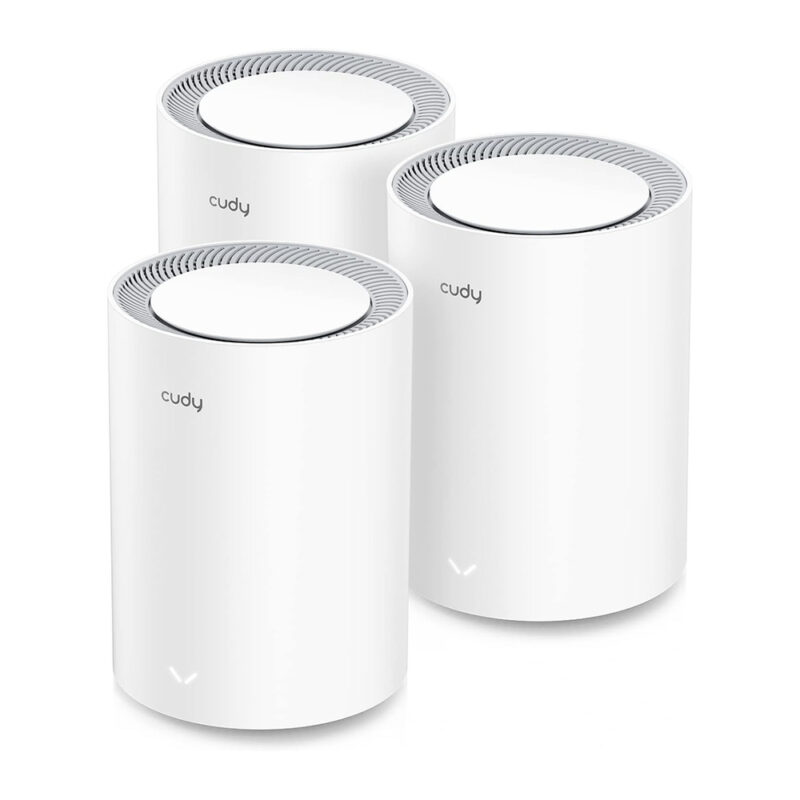 System Mesh Wi-fi 6 Ax3000 Gigabit 2.5g Cudy M3000 Pack 3