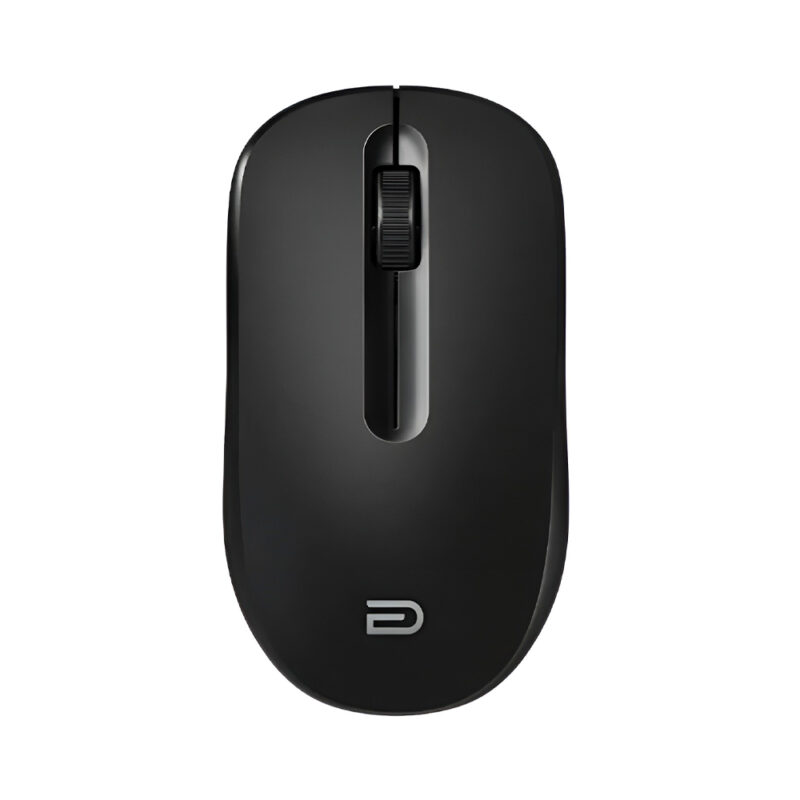 Mouse Wireless 2.4g Ergonomic 1000 Dpi Cudy Ms9922 Black