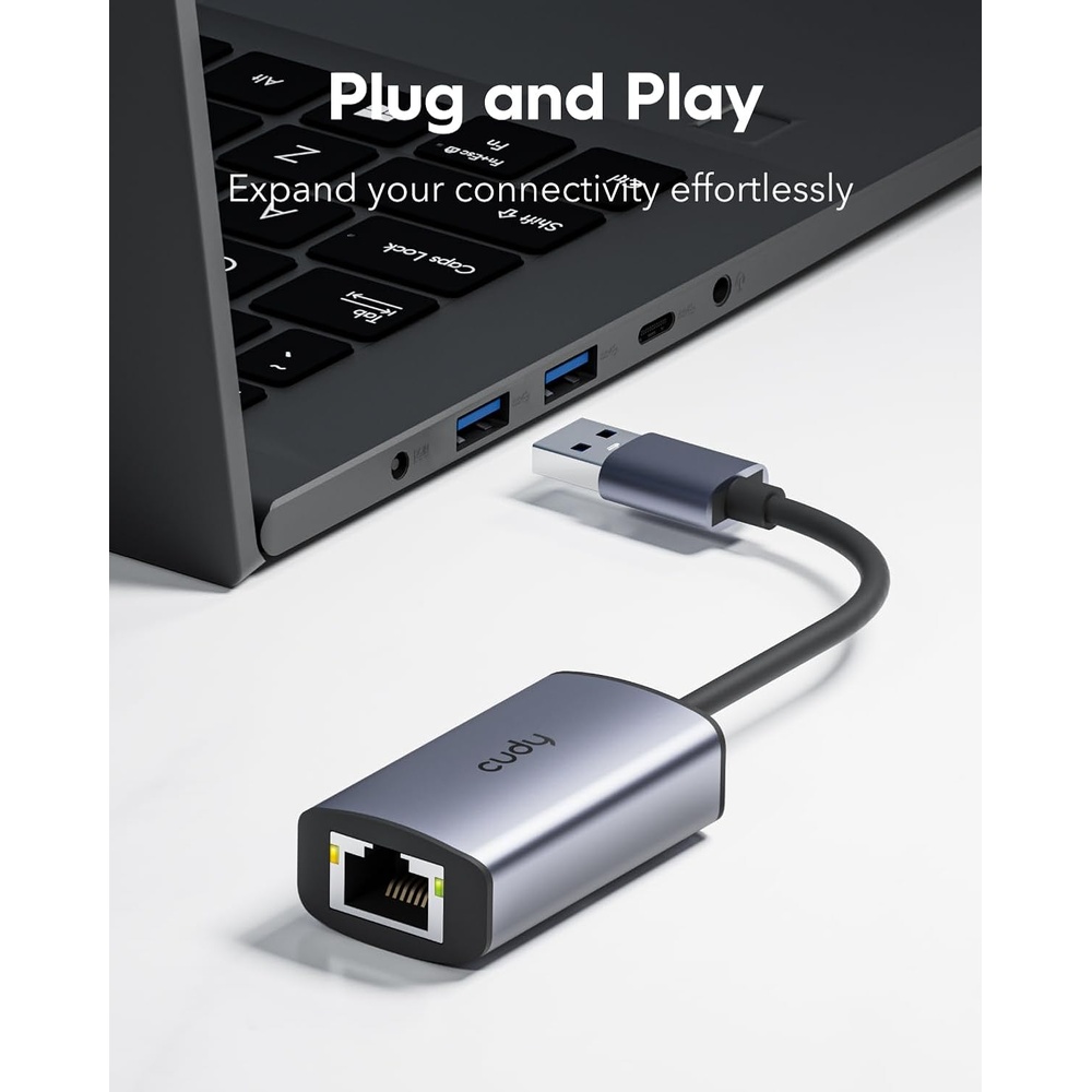 Adapter Usb 3.0 For Gigabit Ethernet Rj45 Cudy Ue10a