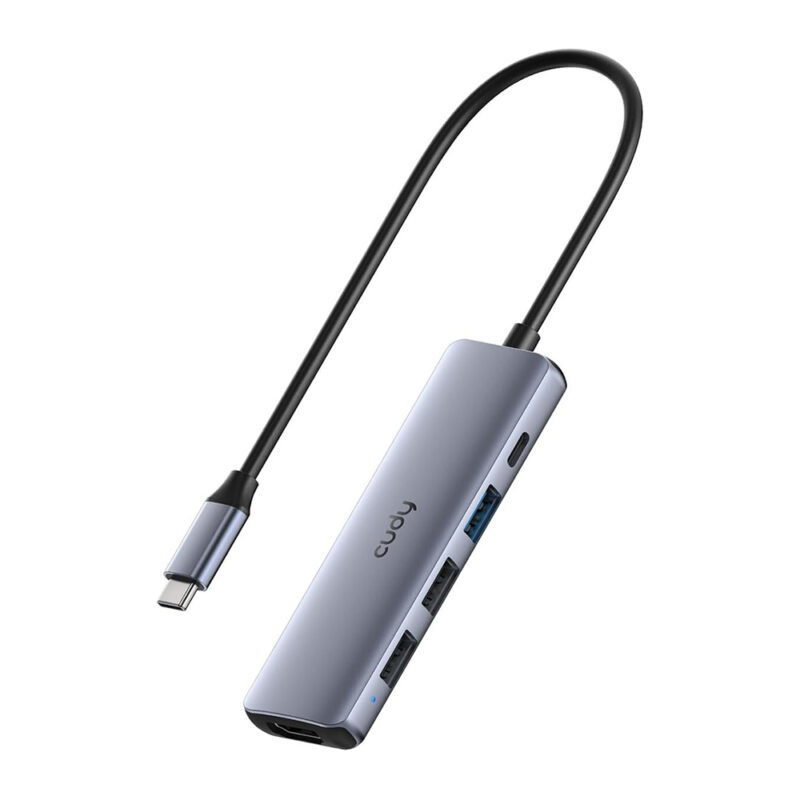 Hub Usb-c 5 In 1 Hdmi 4k Pd 100w 3 USB ports Cudy Uh405