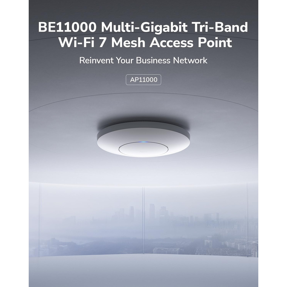Access point Wifi 7 Tri-band 11000 Mbps Cudy Ap11000