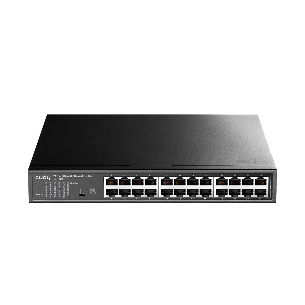 Switch Gigabit 24 Ports 10/100/1000 48Gbps VLAN 250m GS1024