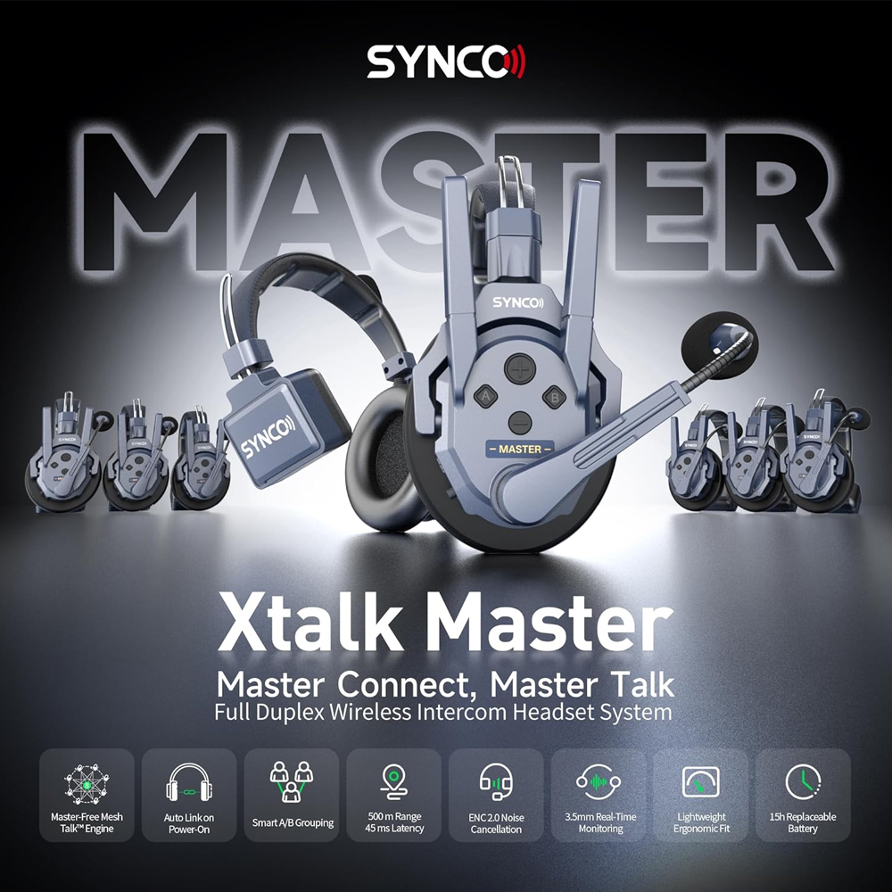 Synco Xtalk Master4 Intercom 4 People Full-Duplex