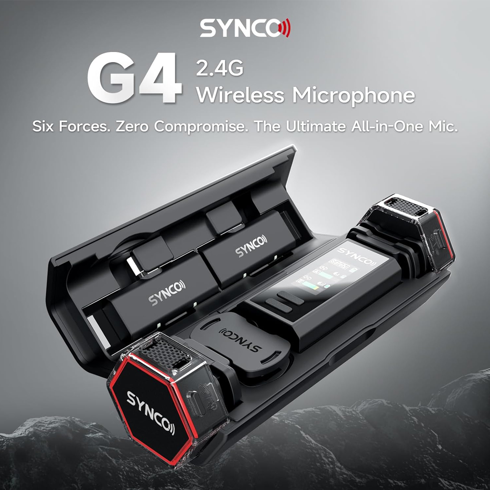 Microphone Wireless Synco G4 Dual for Cameras and Phones