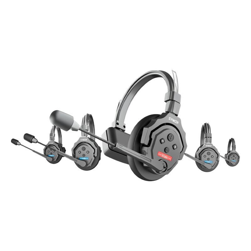 Wireless Headset Synco X5 p/Intercom Black