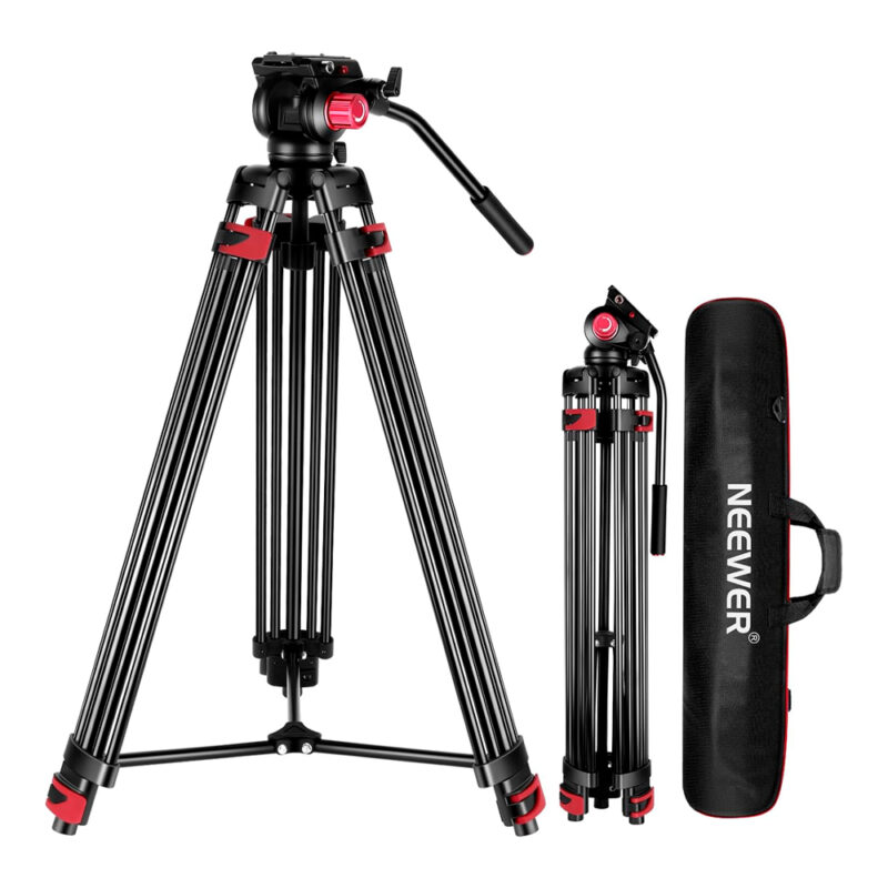 Tripod Professional Neewer Heavy Duty Photo Video Black