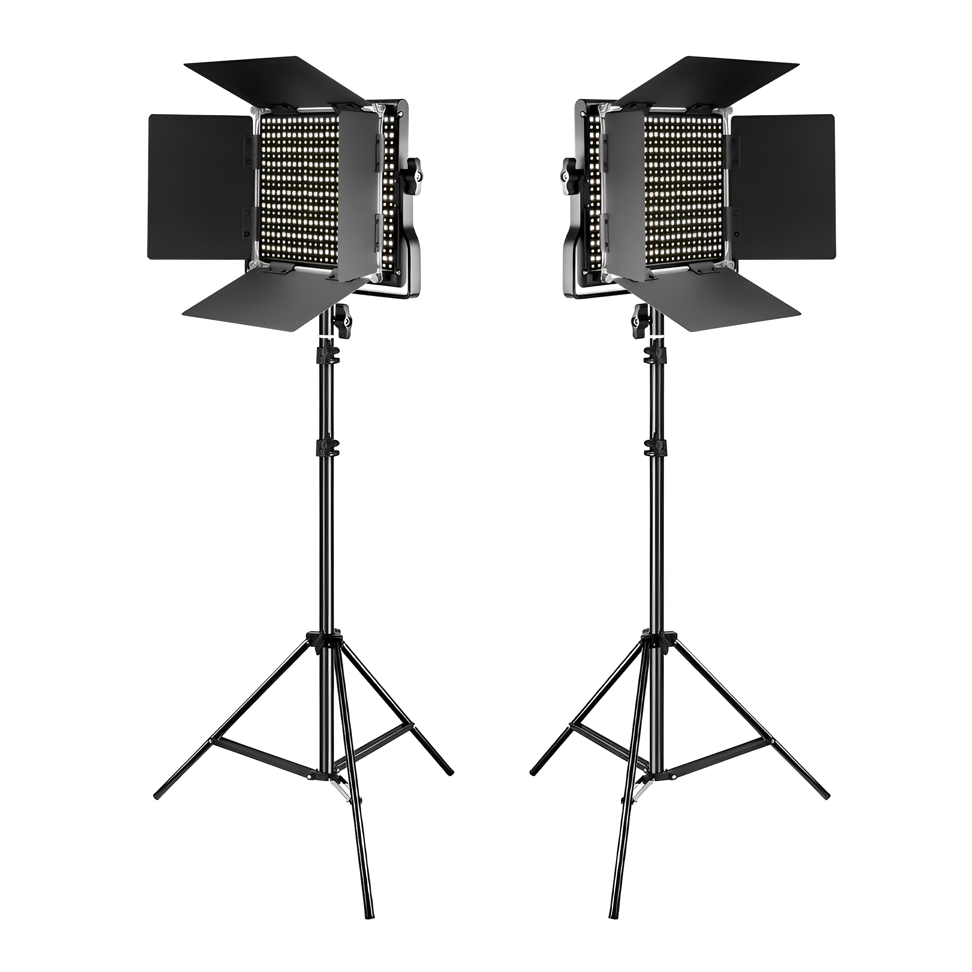 Kit 2x Light of Led Video Neewer 660 Bicolor Photo Black