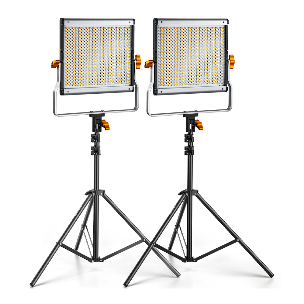 Kit Panel Light Video Neewer 480 Led + Support Light Black