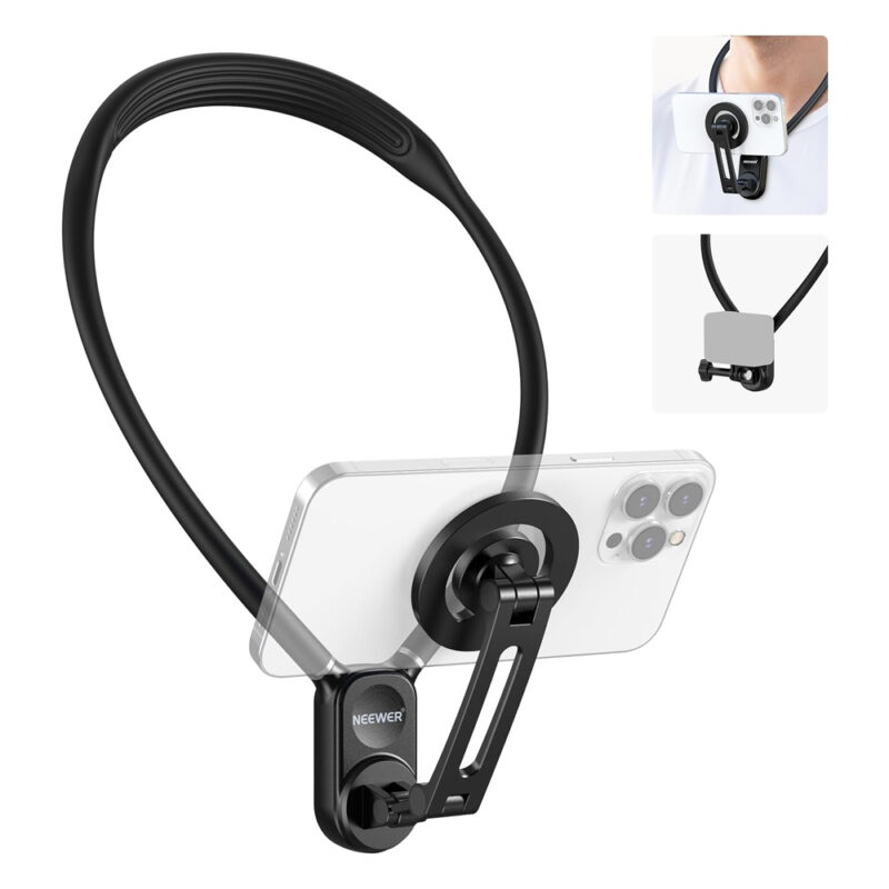 Support Magnetic Neewer for Camera Action/Phone Black