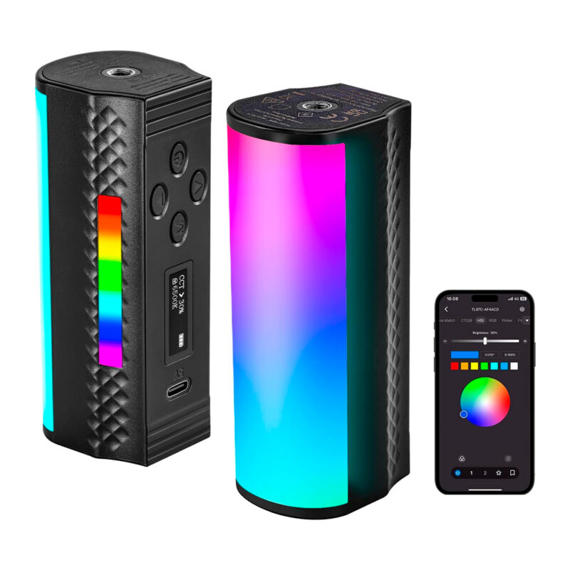 Wand of Light Magnetic Neewer with Control of APP Black