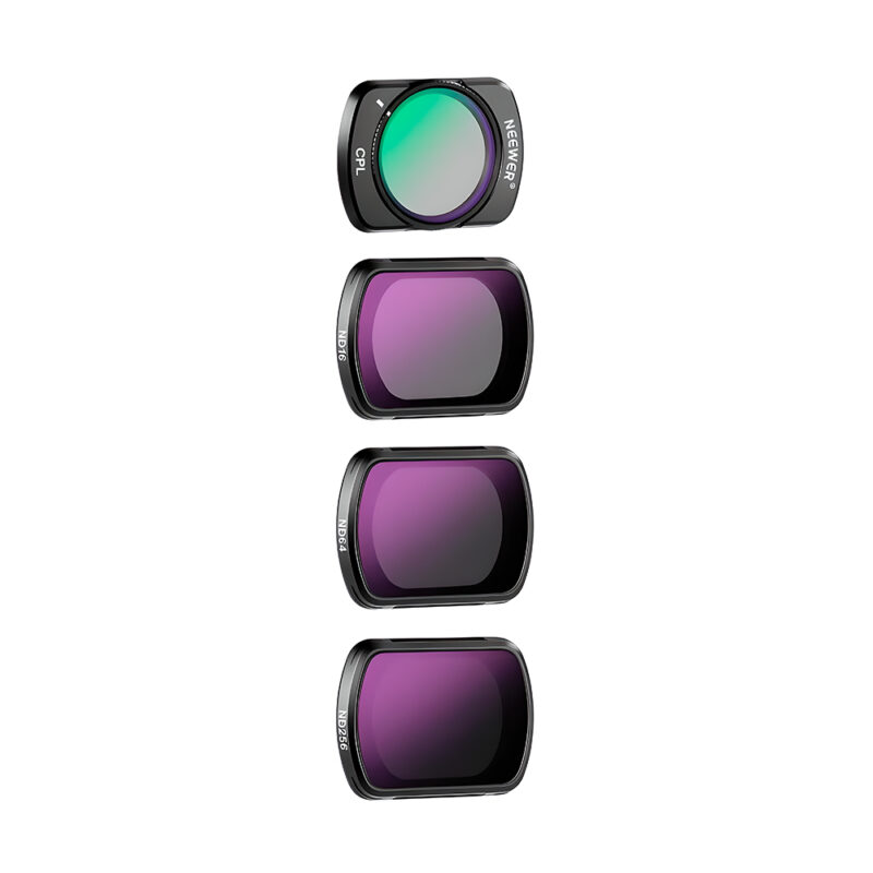 Kit 4 Filters Magnetic Neewer ND CPL For DJI Pocket 3