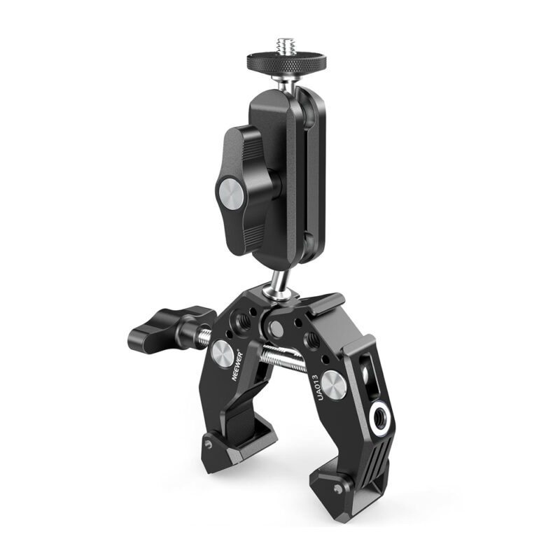 Neewer Super Clamp Arm 3" Head Ball Dual