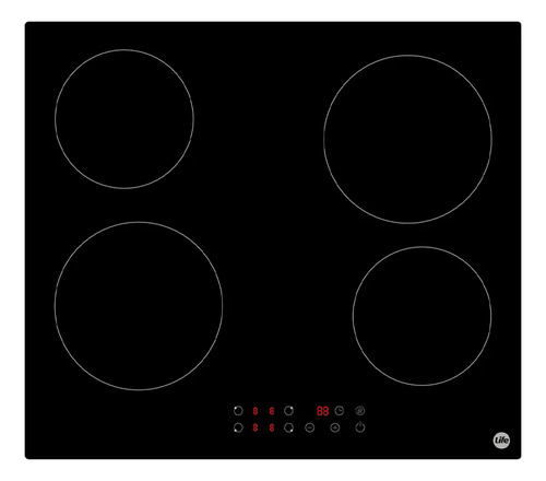 CERAMIC HOB 4 ZONES 6000W
