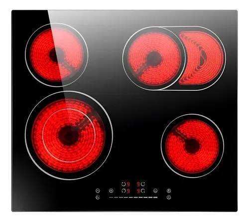 CERAMIC HOB 4 ZONES 6600W