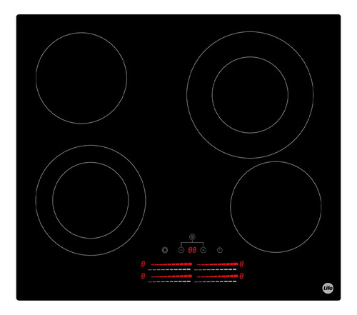 CERAMIC HOB 4 ZONES 6600W