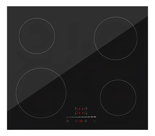 INDUCTION HOB 4 ZONES 6400W